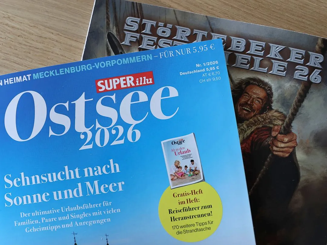 Störtebeker in der SUPERillu OSTSEE 2026